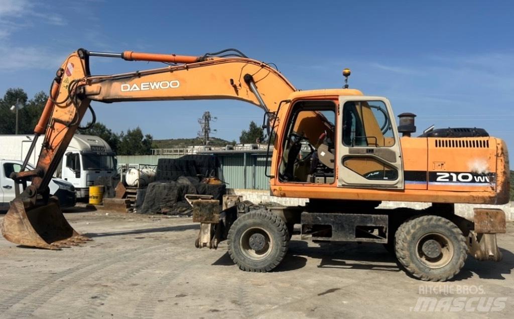 Daewoo Solar 210 W V Hjulgravere