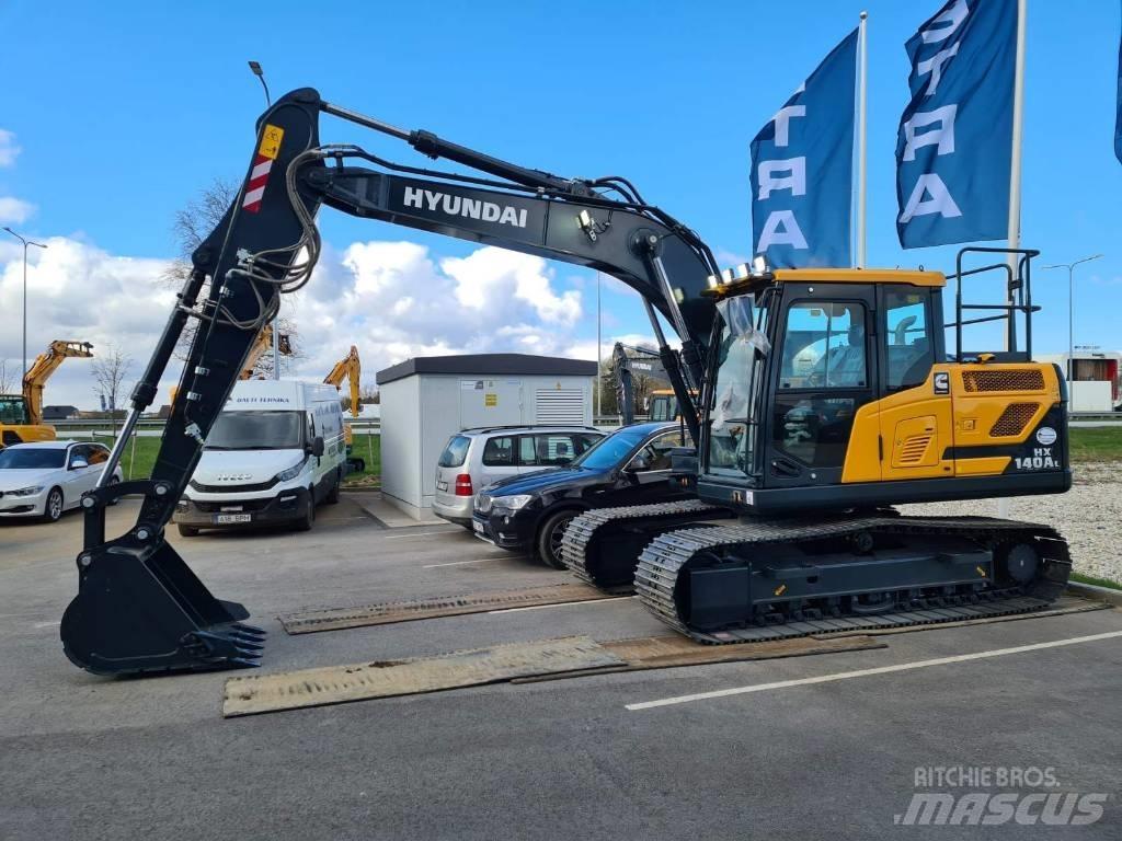 Hyundai HX140AL Beltegraver