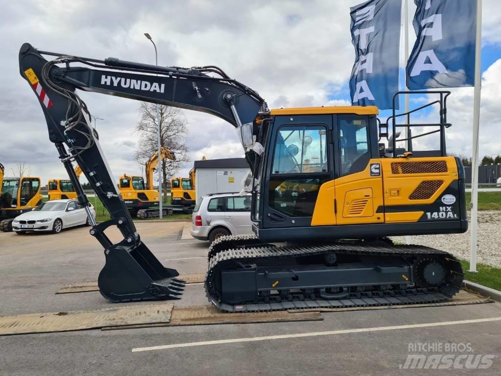 Hyundai HX140AL Beltegraver