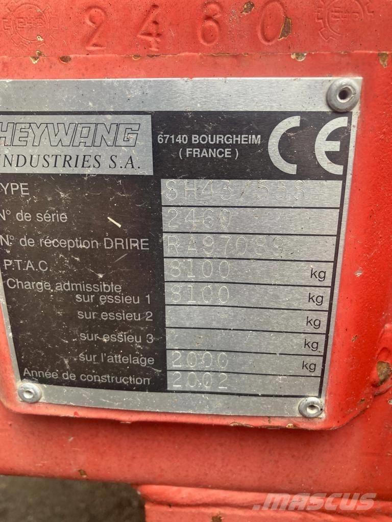 Heywang SH 43/55 S Gjødselspreder