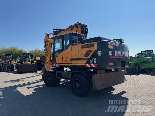 Hyundai HW 210 Hjulgravere
