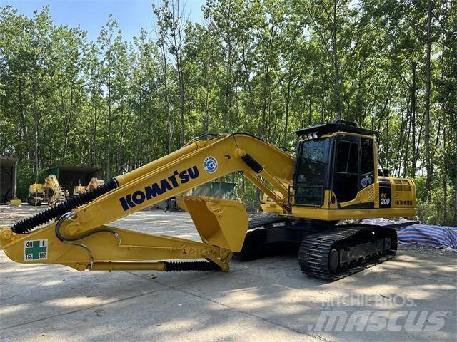 Komatsu pc200-8 Beltegraver