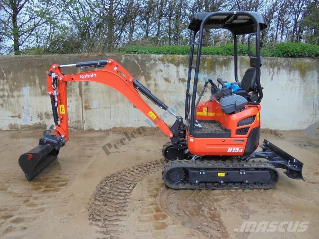 Kubota U 15-3 Minigravere <7t