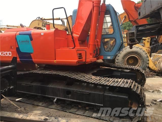 Hitachi EX 200 Beltegraver