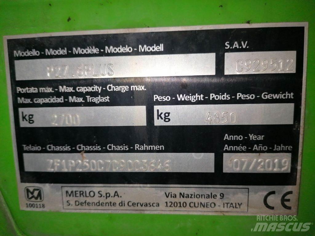 Merlo P27.6 PLUS Teleskoplastere
