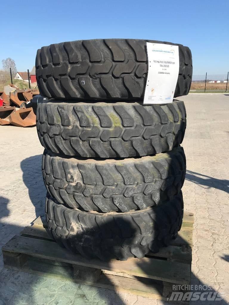 Dunlop 365/80R20 Dekk, hjul og felger