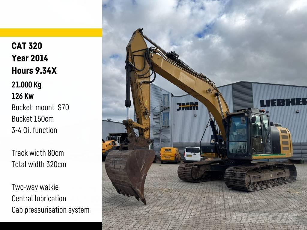 CAT 320 Beltegraver