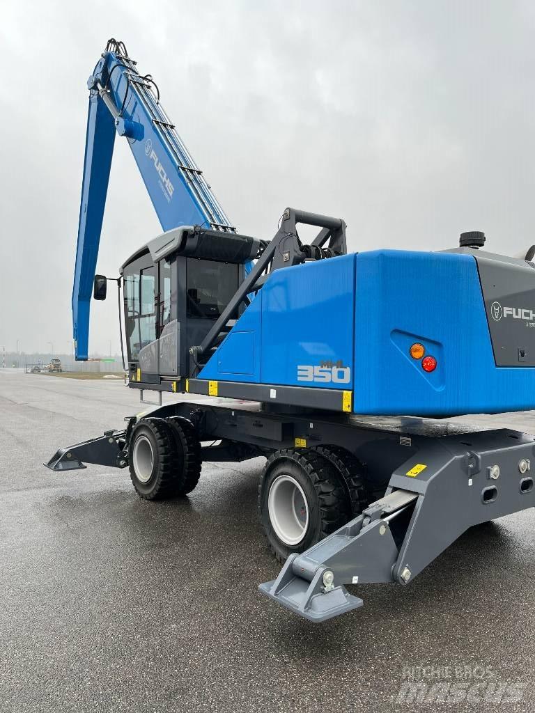 Terex Fuchs 350F Gravemaskiner for avfallshåndtering
