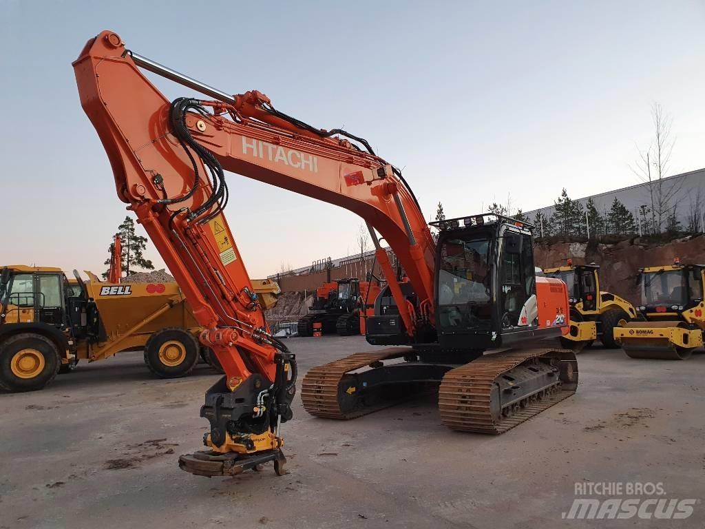 Hitachi ZX210LC-6 Beltegraver