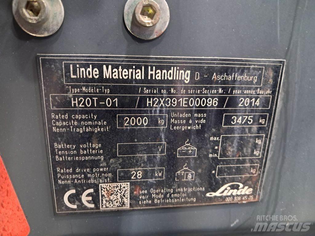 Linde H20T-01 Propan trucker
