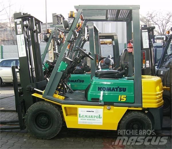 Komatsu FG15-15 Lavtløftende truck