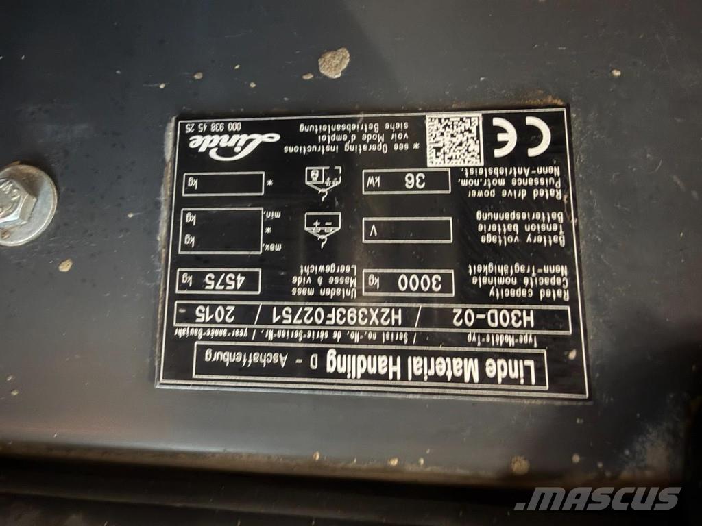 Linde H30D-02 Diesel Trucker