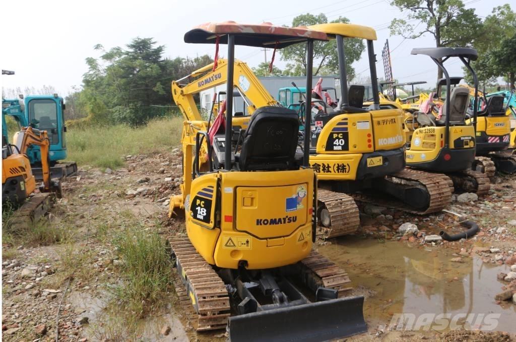 Komatsu PC 18 MR Minigravere <7t