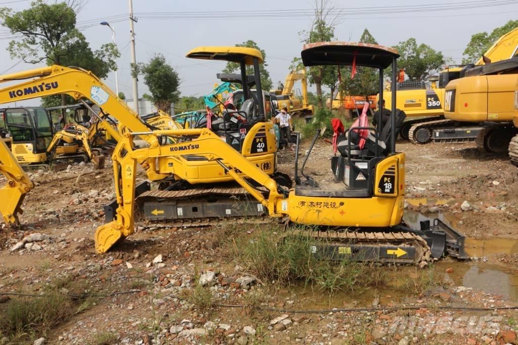 Komatsu PC 18 MR Minigravere <7t