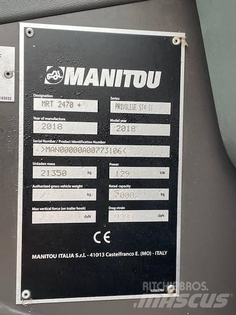 Manitou MRT2470 Teleskoplastere