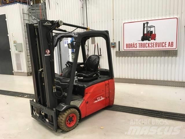 Linde E 16 H - 01 Elektriske trucker