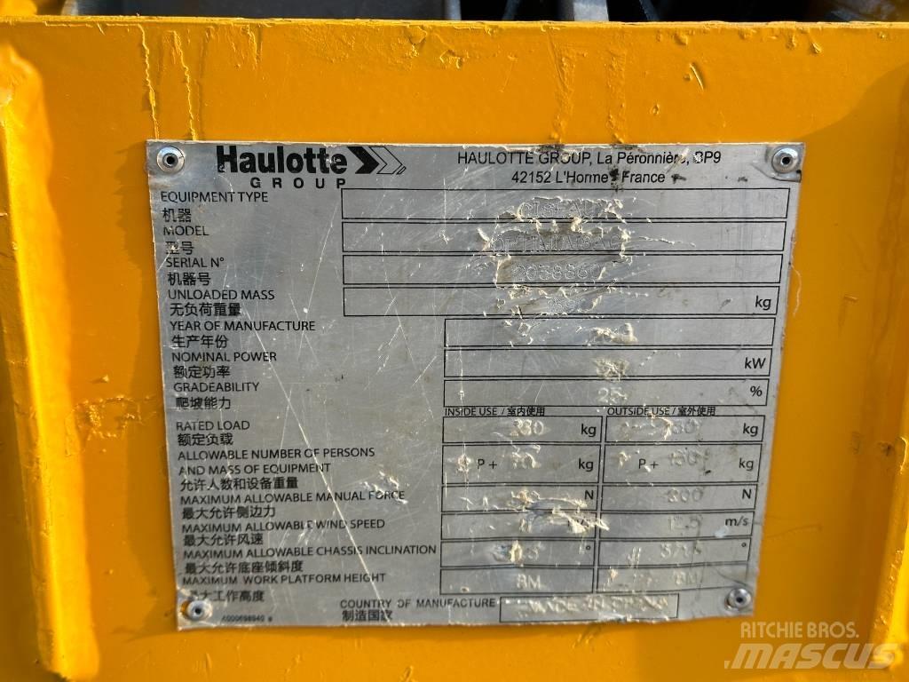 Haulotte OPTIMUM 8 Sakselifter