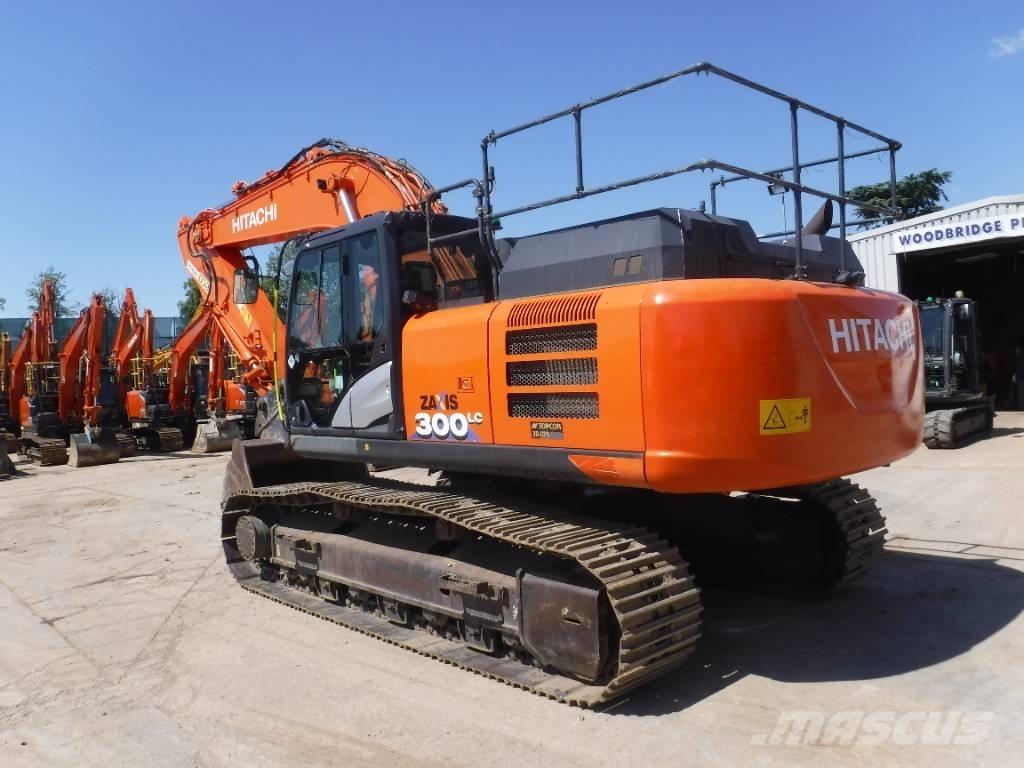Hitachi ZX 300 LC-6 Beltegraver
