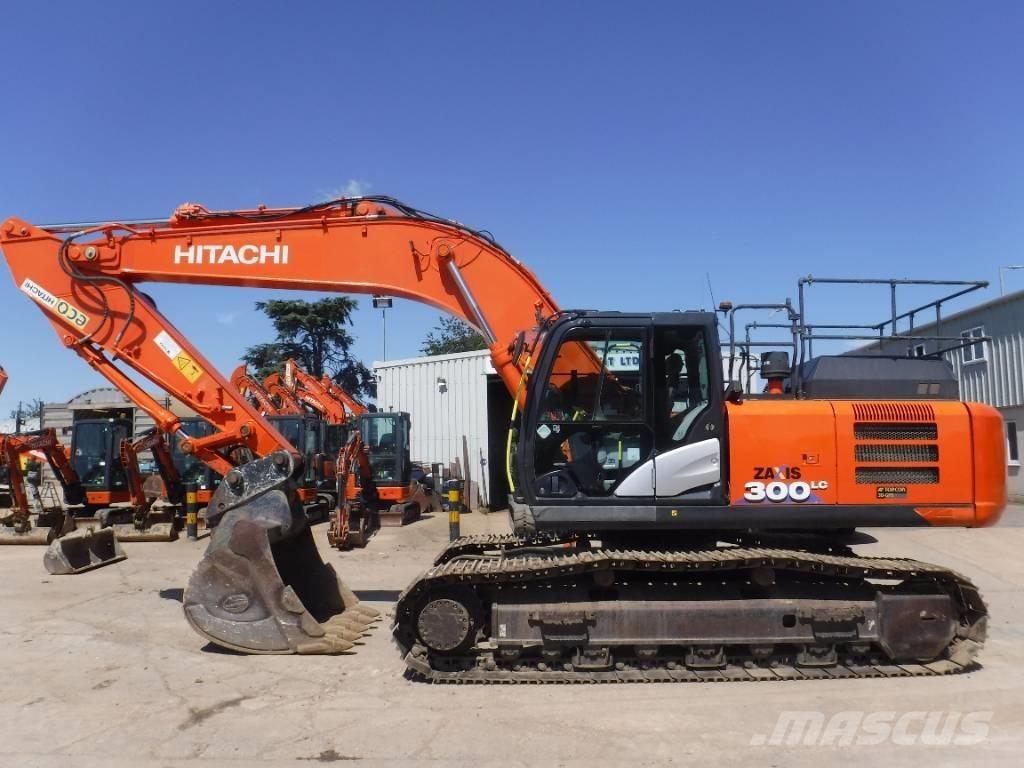 Hitachi ZX 300 LC-6 Beltegraver