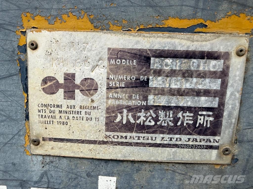 Komatsu PC 150 LC-3 Beltegraver