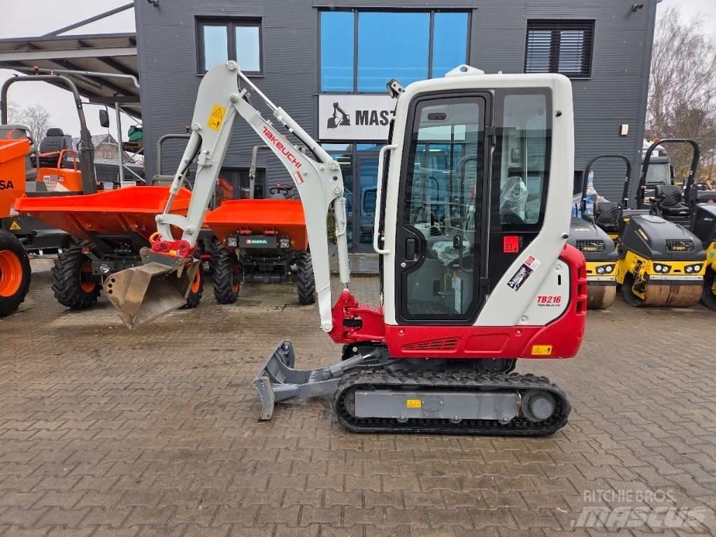 Takeuchi TB 216 Minigravere <7t