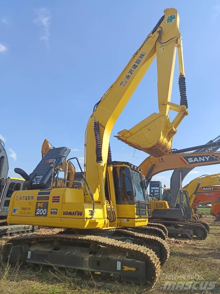 Komatsu PC 200 Beltegraver