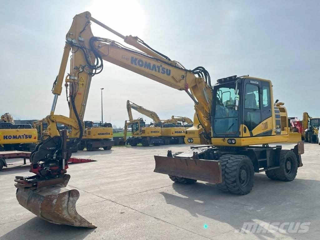 Komatsu PW 148-11 Hjulgravere