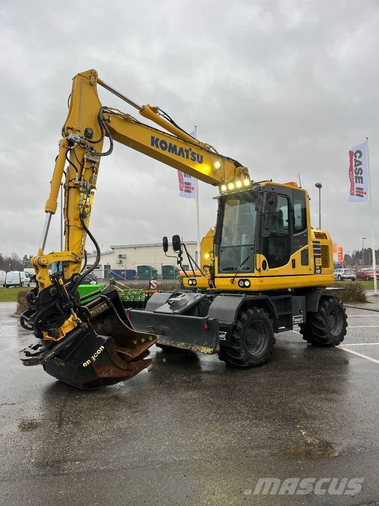 Komatsu PW148-10 Hjulgravere