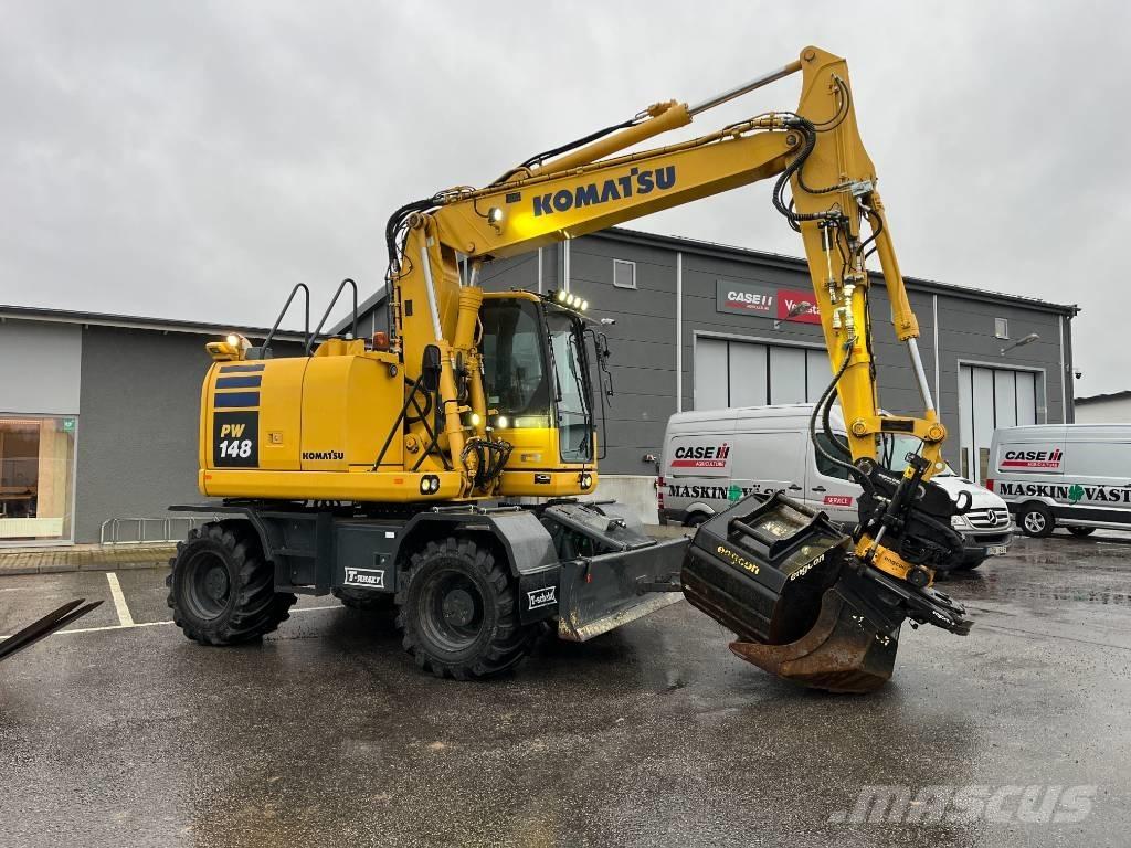 Komatsu PW148-10 Hjulgravere