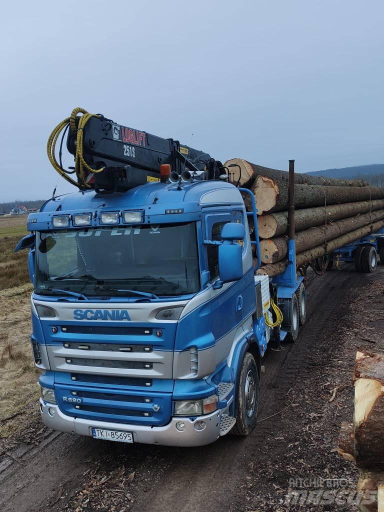 Scania R 620 Tømmerbiler