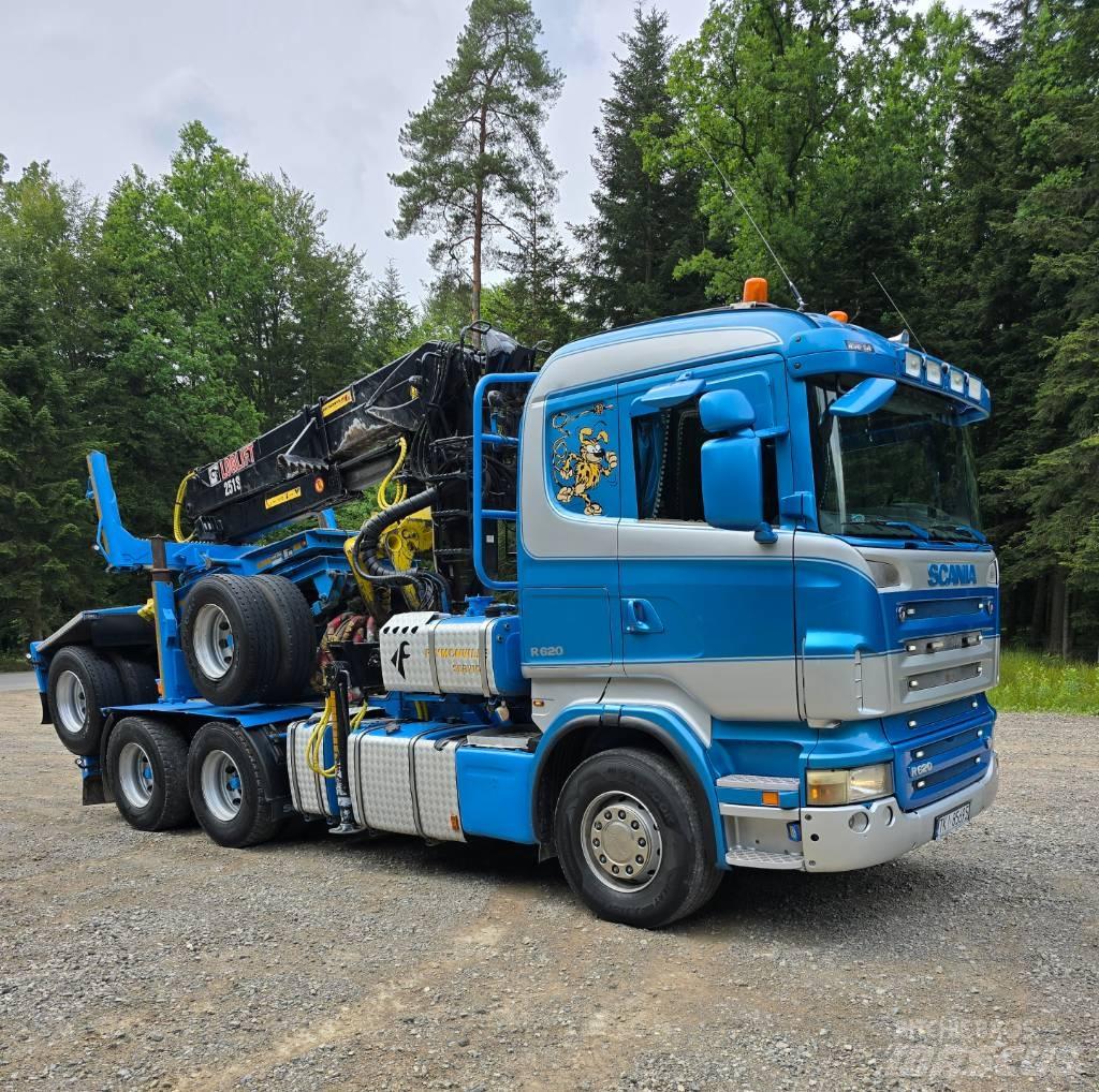 Scania R 620 Tømmerbiler