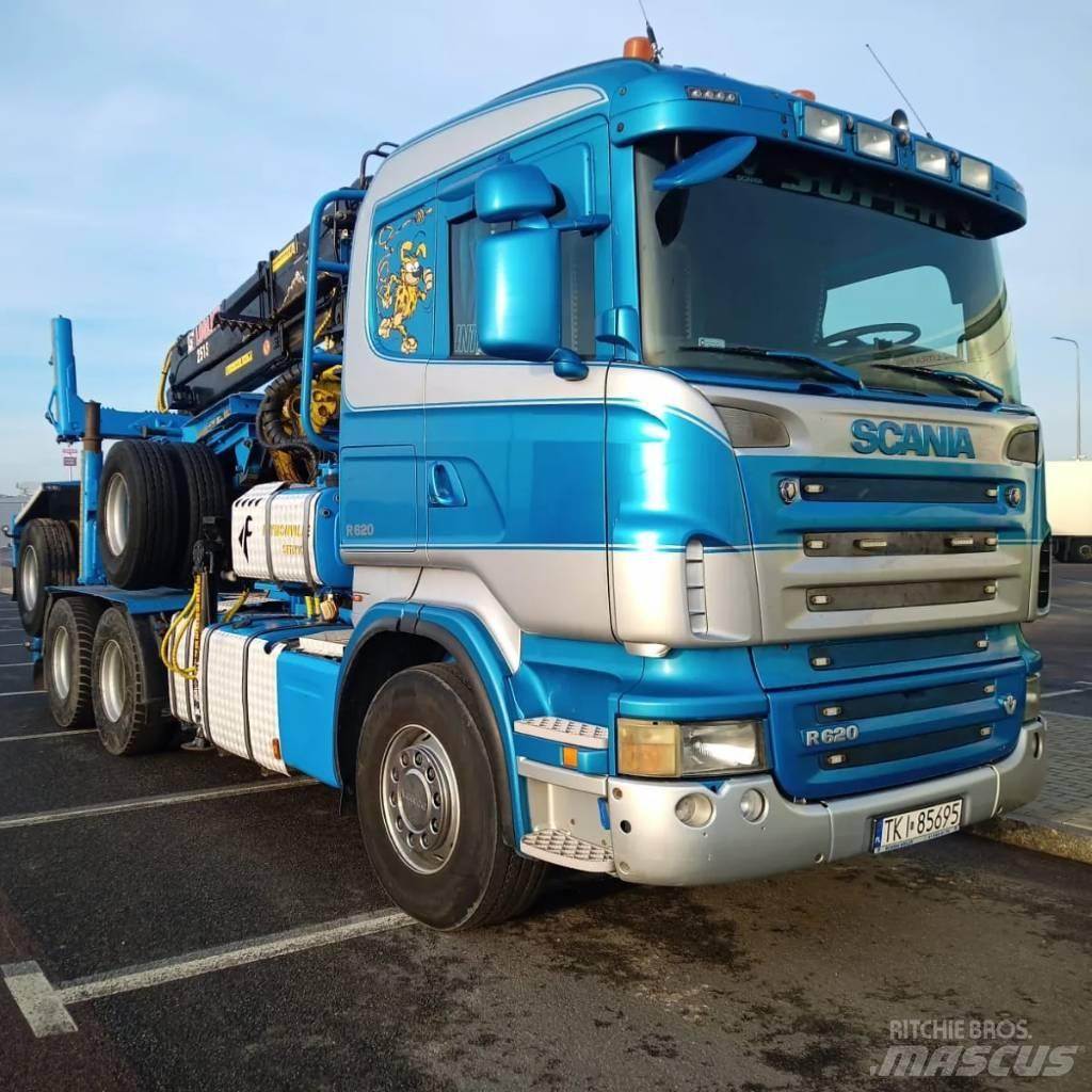 Scania R 620 Tømmerbiler