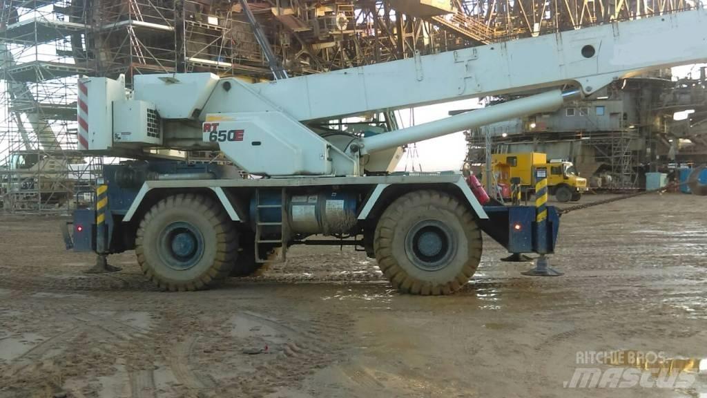 Grove RT 650 E Røff terreng kraner