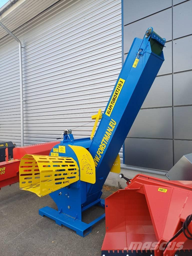  Klapi-Tuiko KT210-3 Vedkløvere, kappemaskiner og flismaskiner