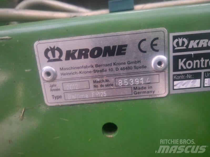 Krone Bellima F125 Rundballepresser