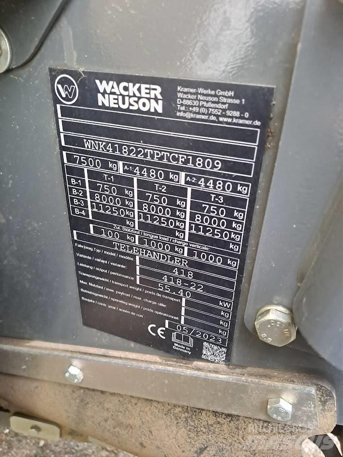 Wacker Neuson TH 627 Teleskoplastere