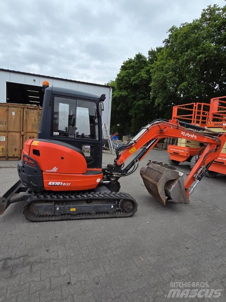 Kubota KX 101-3 A Minigravere <7t