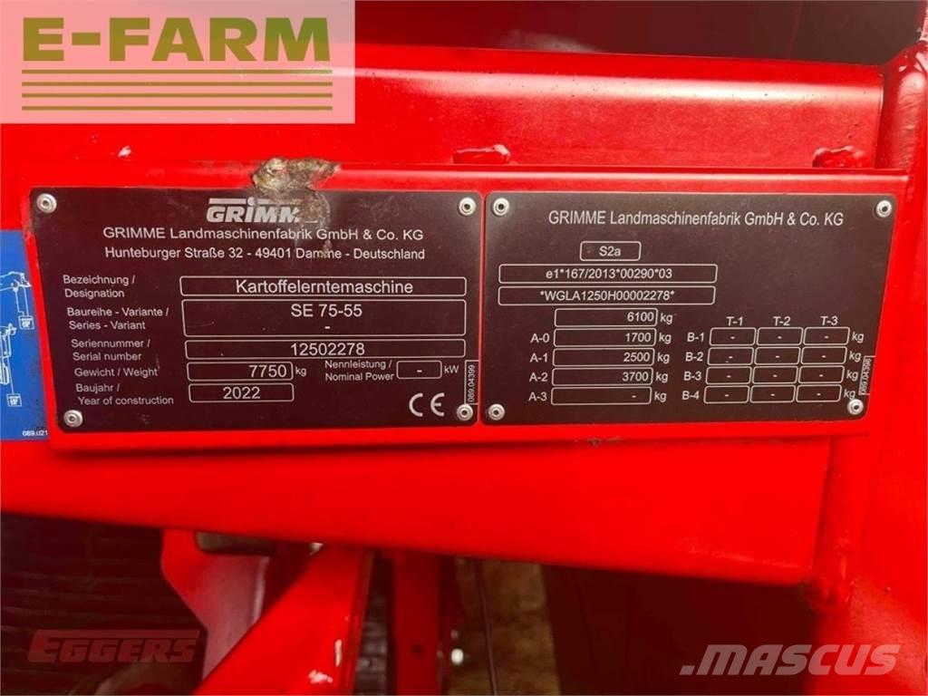 Grimme se 75-55 sb Potetmaskiner - Annet