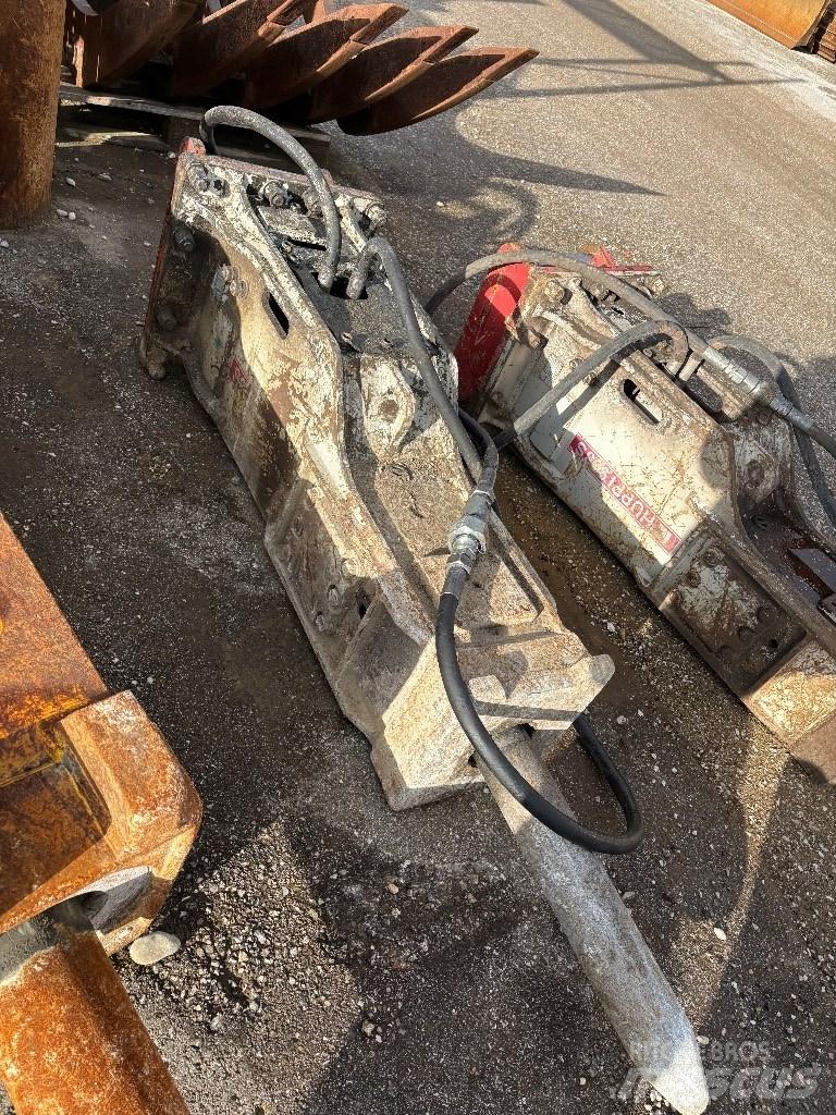  Huppi 903S Hydrauliske hammere