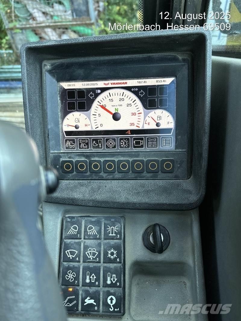 Yanmar B75W Hjulgravere