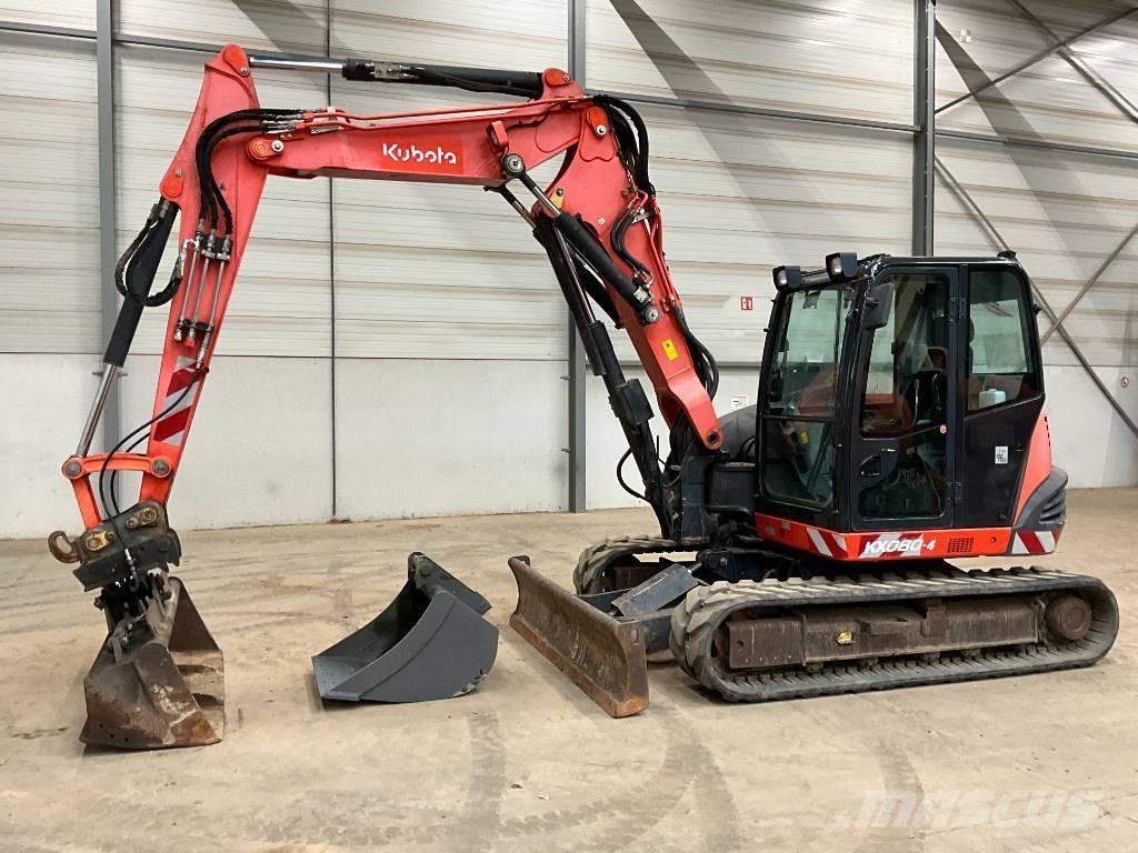 Kubota KX 080-4 Midigravere 7 - 12t