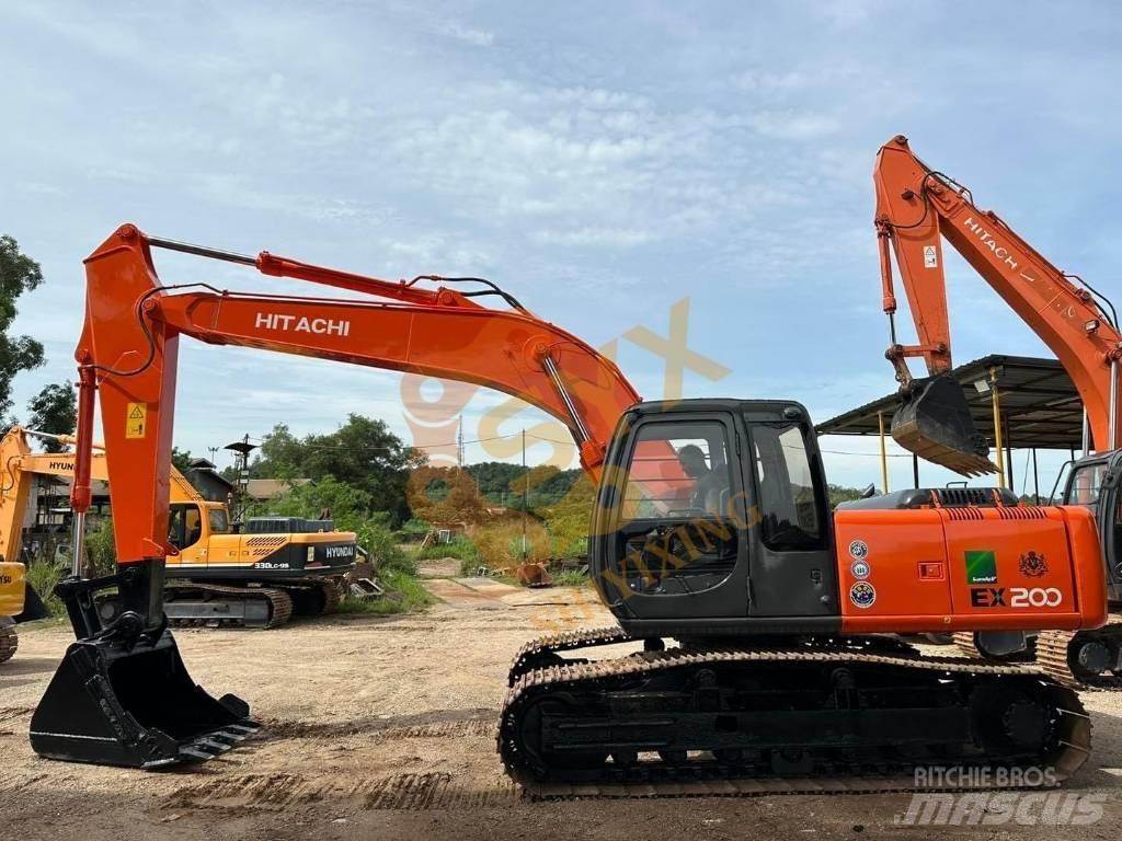 Hitachi EX 200-5 Beltegraver