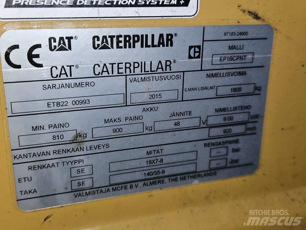 CAT EP16CPNT Elektriske trucker