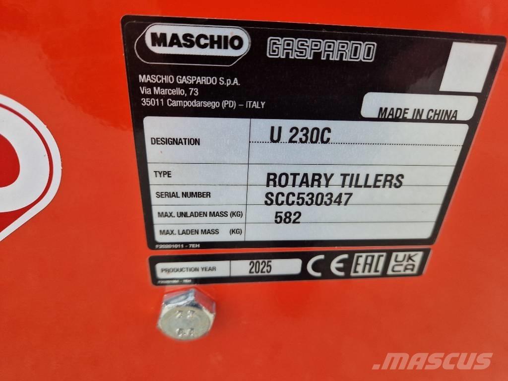 Maschio U 230 Rotorharver/ jordfresere