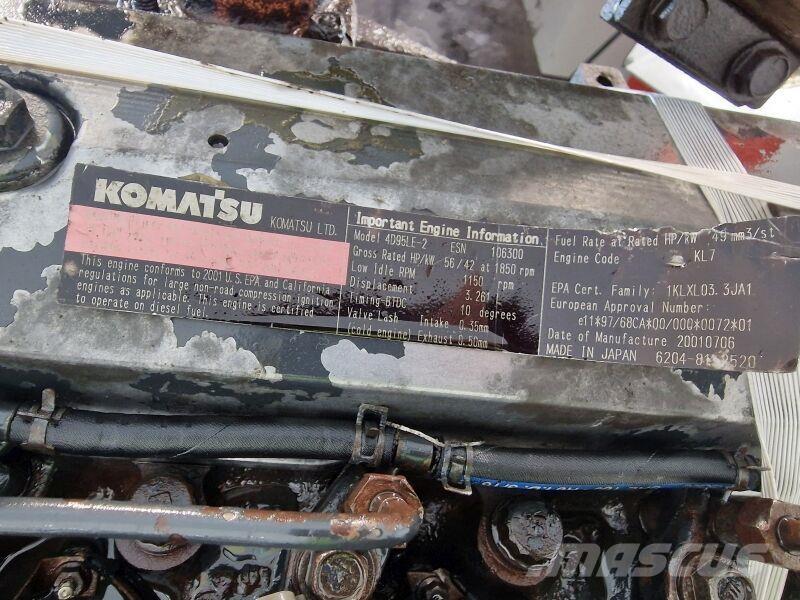 Komatsu 4D95LE-2 Motorer