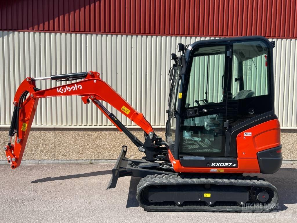 Kubota KX027-4 Minigravere <7t