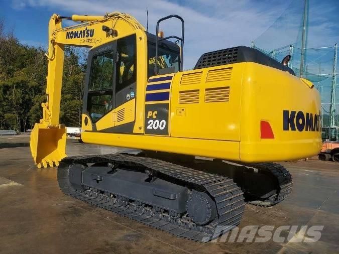 Komatsu PC 200 Beltegraver