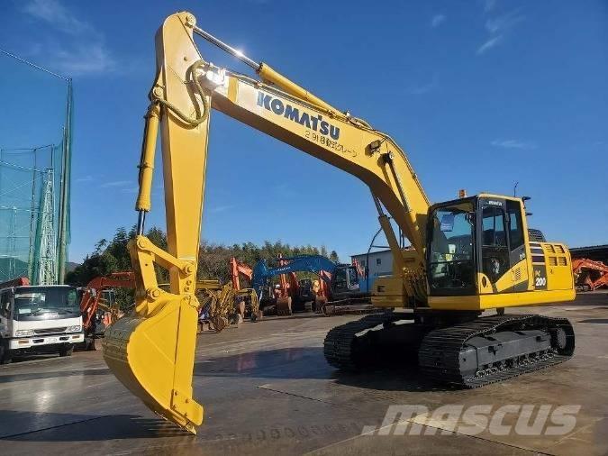 Komatsu PC 200 Beltegraver