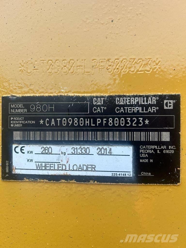 CAT 980H Hjullastere
