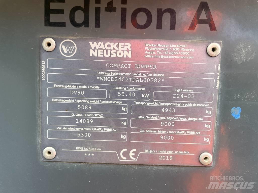 Wacker Neuson DV 90 Mini dumpere